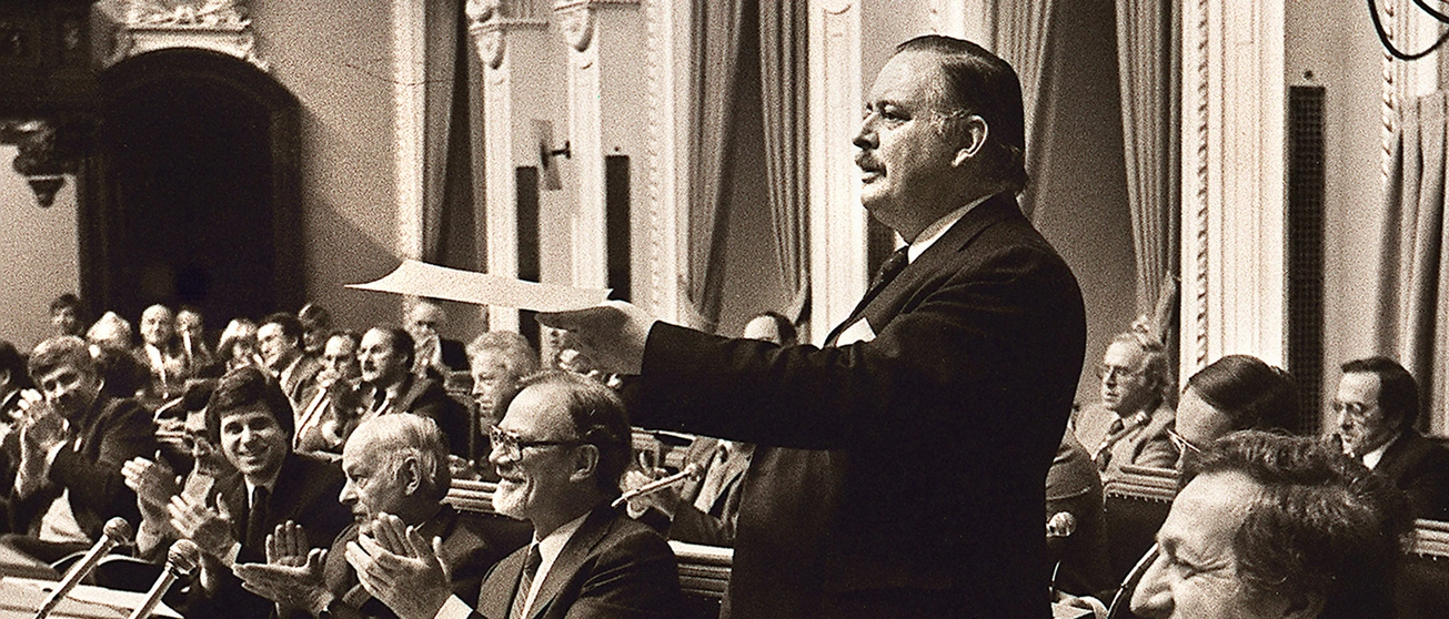 Jacques Parizeau et son pays imaginé