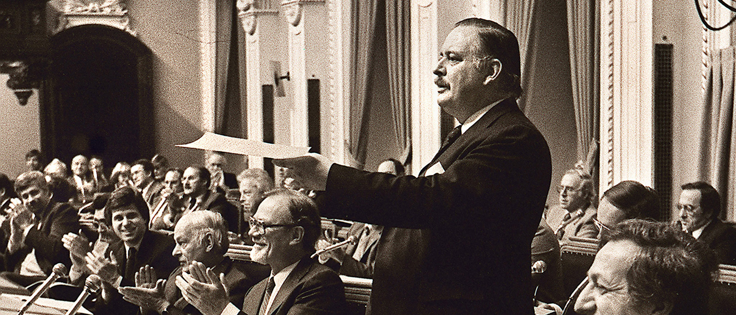 Jacques Parizeau et son pays imaginé
